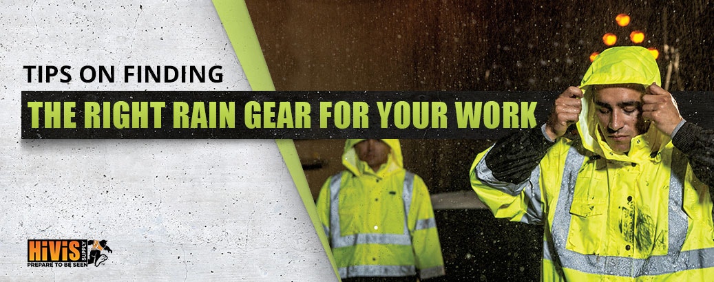 Not All Work Rain Gear Is Equal – Which One Is Right for You?