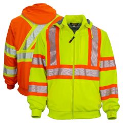 Work King SJ16 Class 3 Thermal Lined Anti-Pill Polyester Hoodie