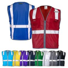 DOME75 Dynamic Series DV1281 Enhanced Visibility Safety Vest