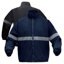 GSS Safety 8022/8023 Enhanced Visibility Fleece-Lined Nylon Safety Jacket