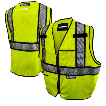 DeWALT DSV971 High Visibility Class 2 FR Mesh Safety Vest