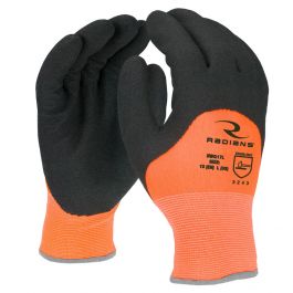 1 Pair Radians RWG17 Cold Weather Latex Coated Gloves