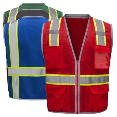 GSS Safety 1713/1716 Enhanced Visibility Multi-Pocket Mesh Vest