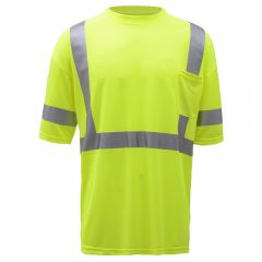 GSS Safety 5007 Class 3 HiVis Short Sleeve Safety T-Shirt | Front