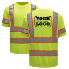 GSS Safety 5009 Class 3 HiVis Contrast Short Sleeve Safety T-Shirt