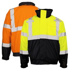 GSS Safety 8003/8004 Class 3 HiVis 3-IN-1 Safety Bomber Jacket