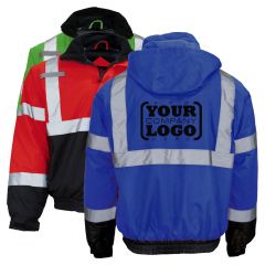 GSS Safety 8013/8014/8016 Enhanced Visibility Thermal Safety Bomber Jacket