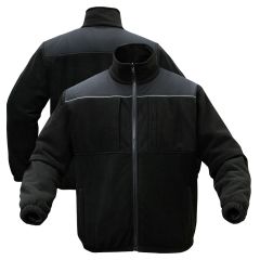 GSS Safety ONYX Series 7553 Non-ANSI Fleece Full Zip Up Hoodie 