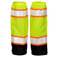 ML Kishigo 3932 Black Series Class E Contrasting Mesh Gaiters | Lime
