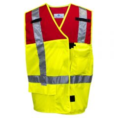 National Safety Apparel VNT9114R VIZABLE Class 2 HiVis Responders Vest | Front
