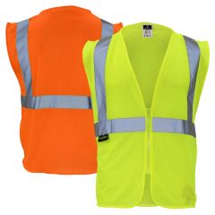 Radians SVE1 Class 2 Hi Vis Economy Mesh Safety Vest 
