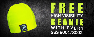 Free Beanie With Purchase of GSS 8001 HiVis Jacket