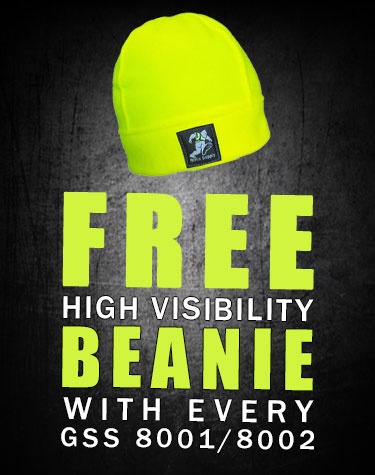 Free Beanie With Purchase of GSS 8001 HiVis Jacket