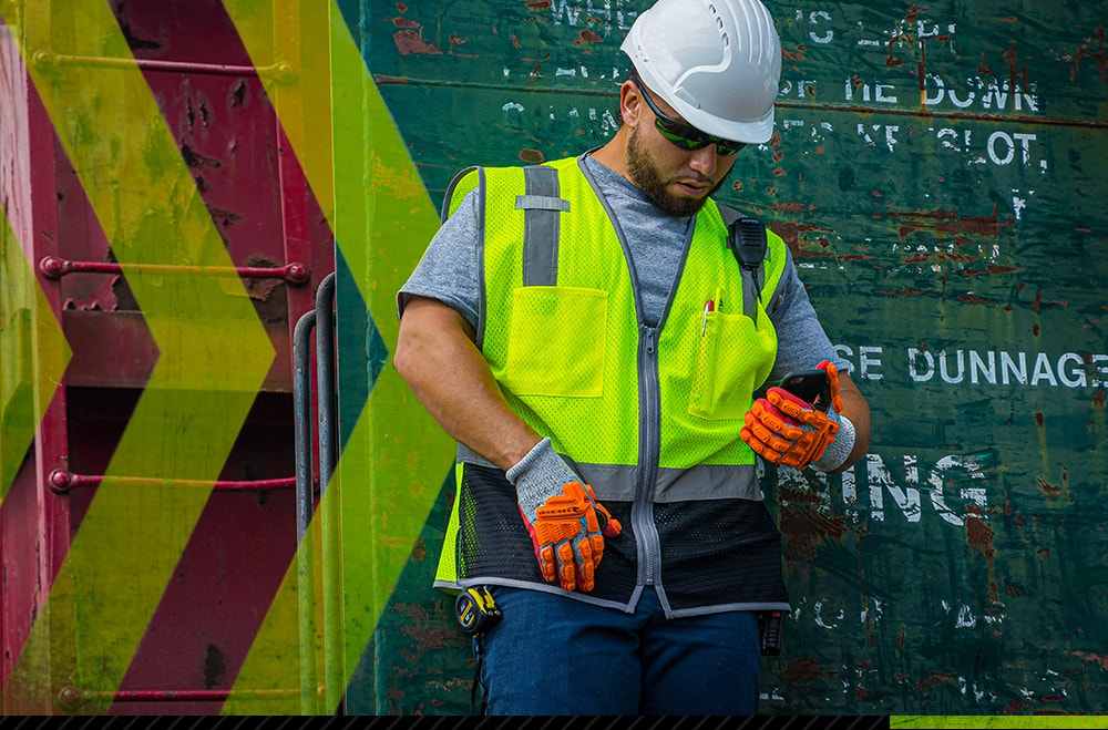 Black Bottom Safety Vests