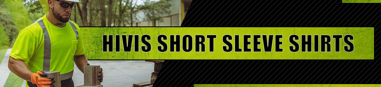 HiVis Short Sleeve Safety Shirts