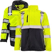 High Visibility Reflective Safety Rainwear