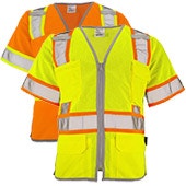 High Visibility ANSI Class 3 Safety Vest