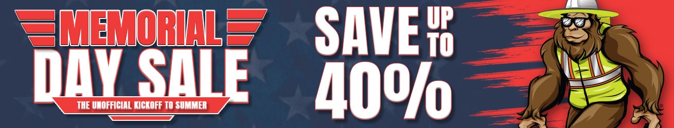 Memorial Day Sale- Save up to 40%