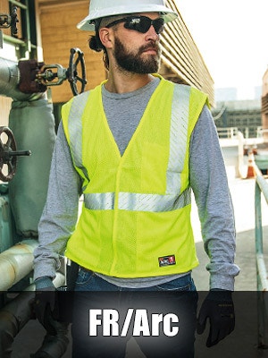 High Visibility FR/Arc Flash Safety Vests | Made In The USA