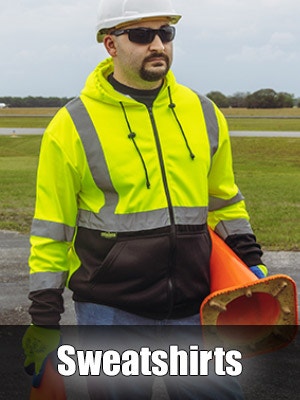 High Visibility Safety Sweatshirts