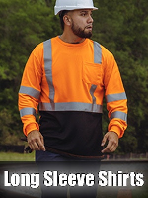 High Visibility Cooling Safety Work Shirts