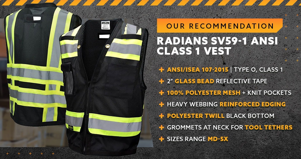 Radians SV59-1 ANSI Class 1 Vest