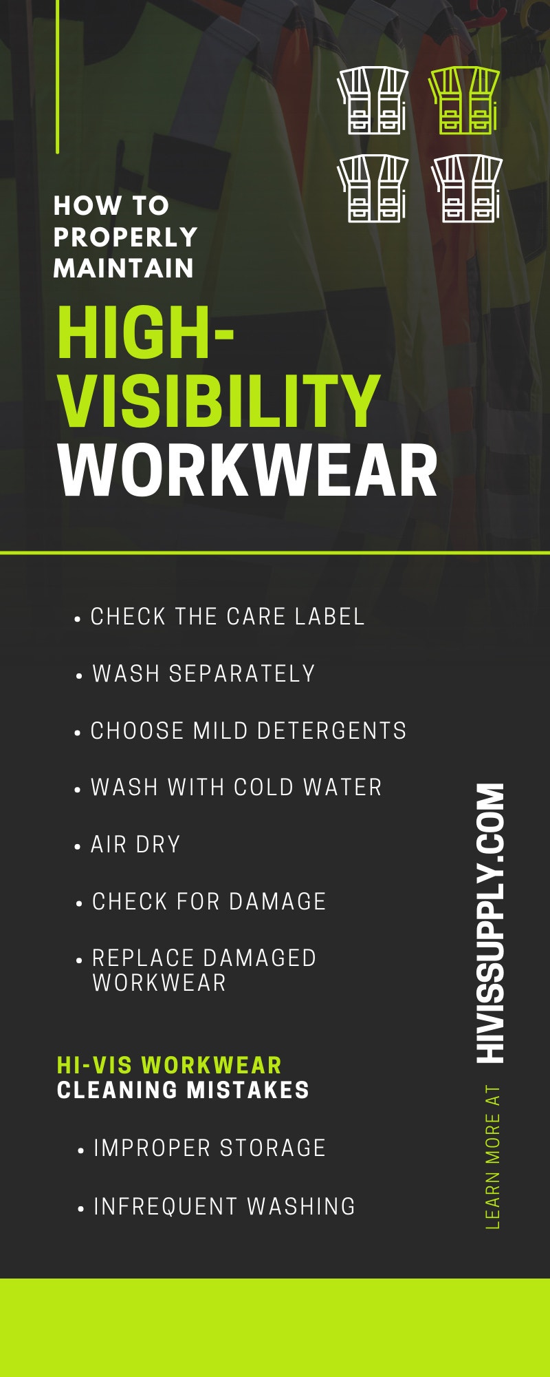 How To Properly Maintain High-Visibility Workwear